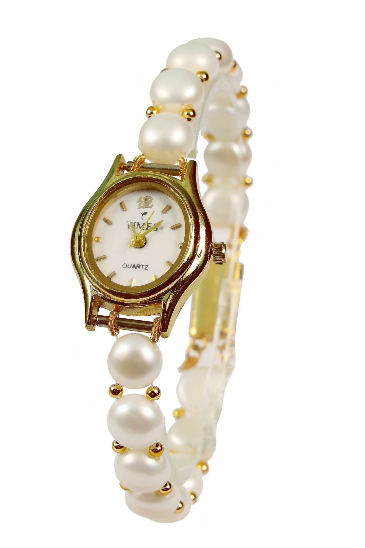 Designer Real Natural Fresh Water Pearl Watch With Certificate(D.No ADBLS101)
