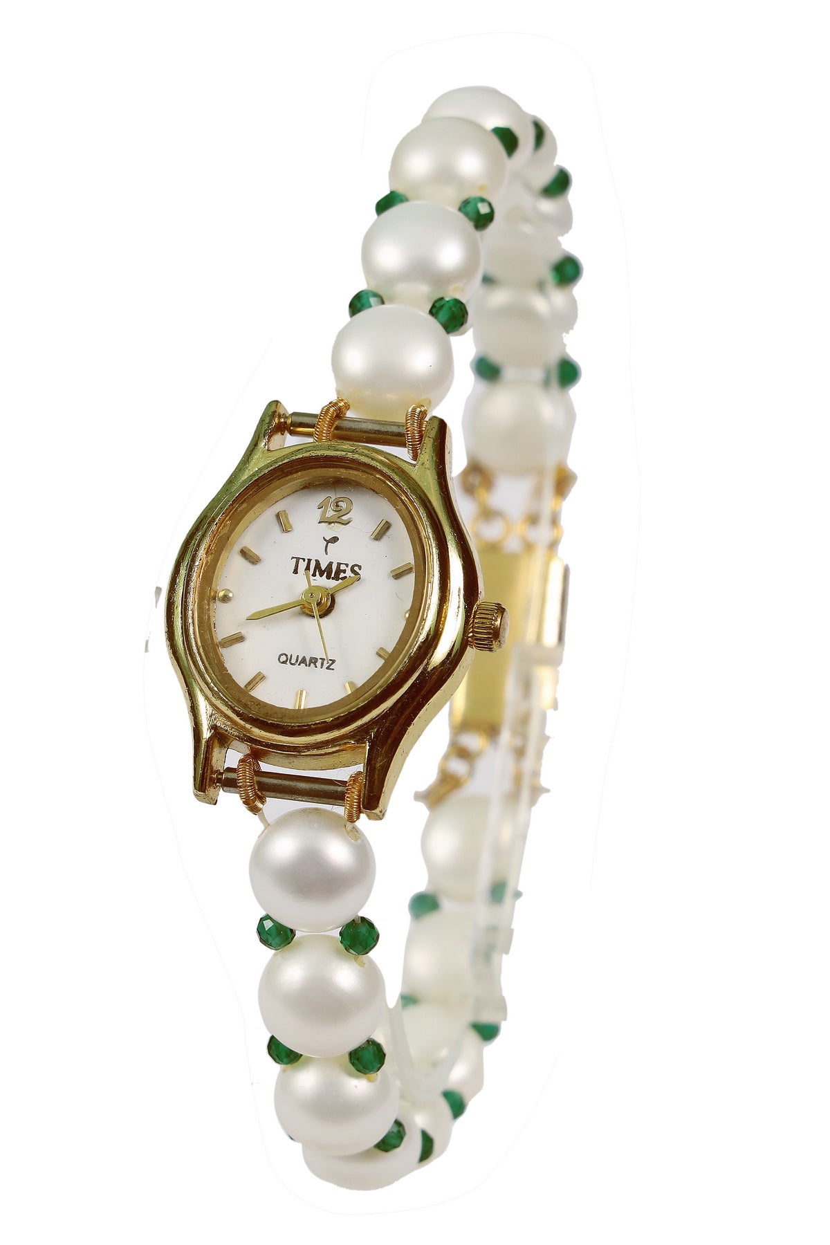 Designer Real Natural Fresh Water Pearl Watch With Certificate(D.No ADBLS104)
