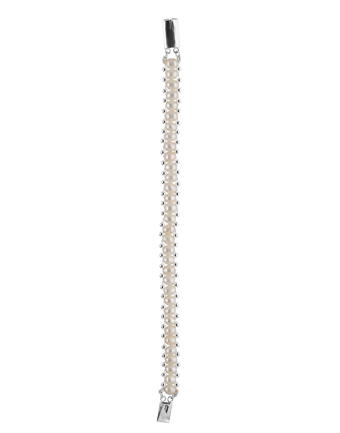 Real Natural Fresh Water Pearl Bracelet With Certificate(D.No ADBLS212)