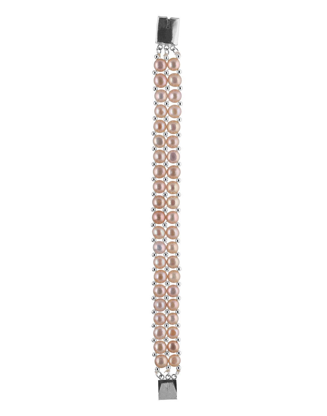 Real Natural Fresh Water Pearl Bracelet With Certificate(D.No ADBLS216)