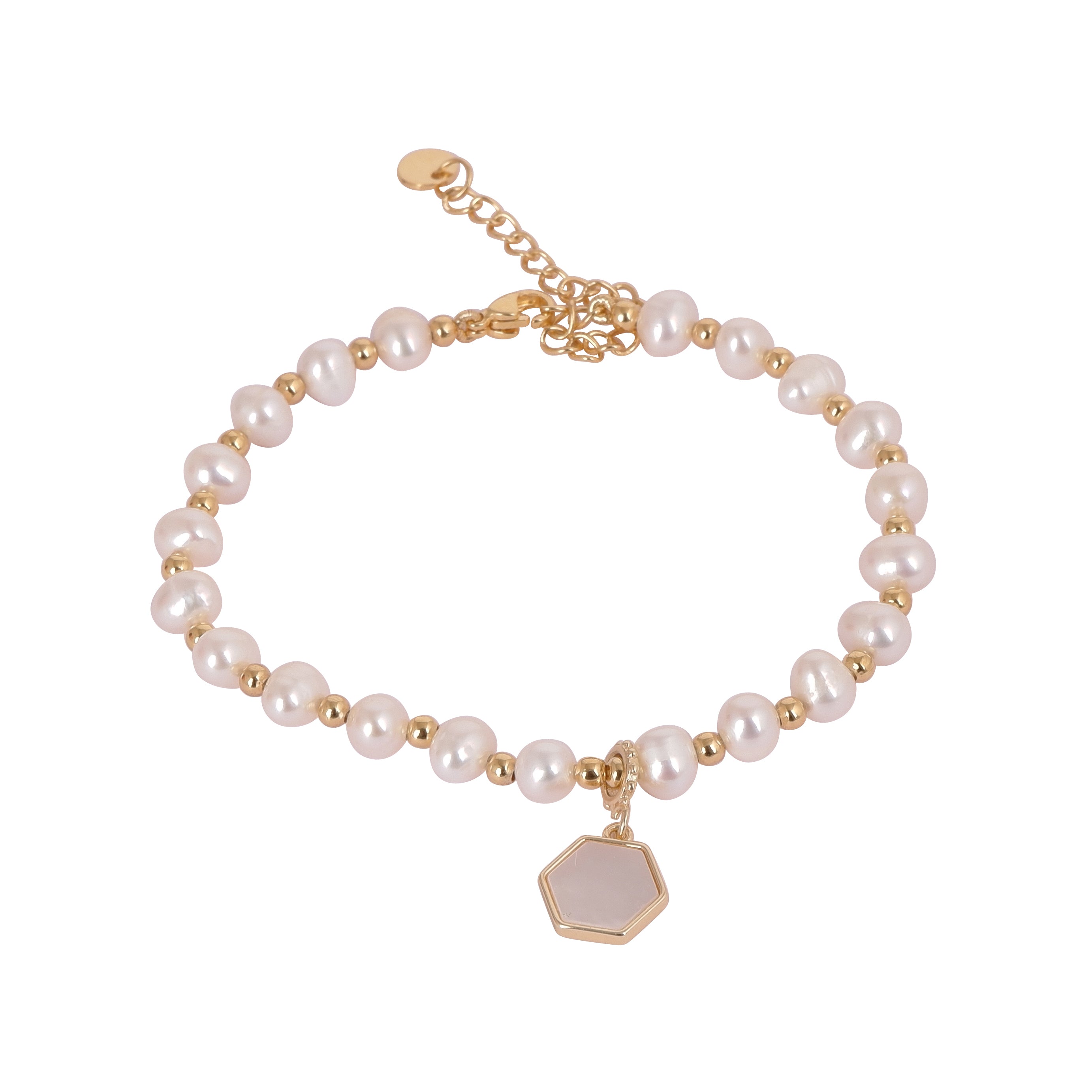 Real Natural Fresh Water Pearl Bracelet