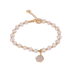 Real Natural Fresh Water Pearl Bracelet
