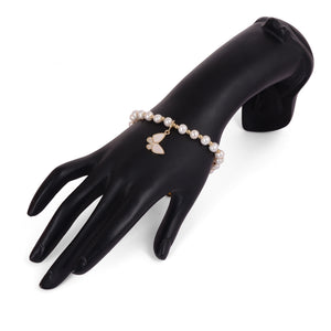 Real Natural Fresh Water Pearl Bracelet With Certificate(D.No ADBLS221)