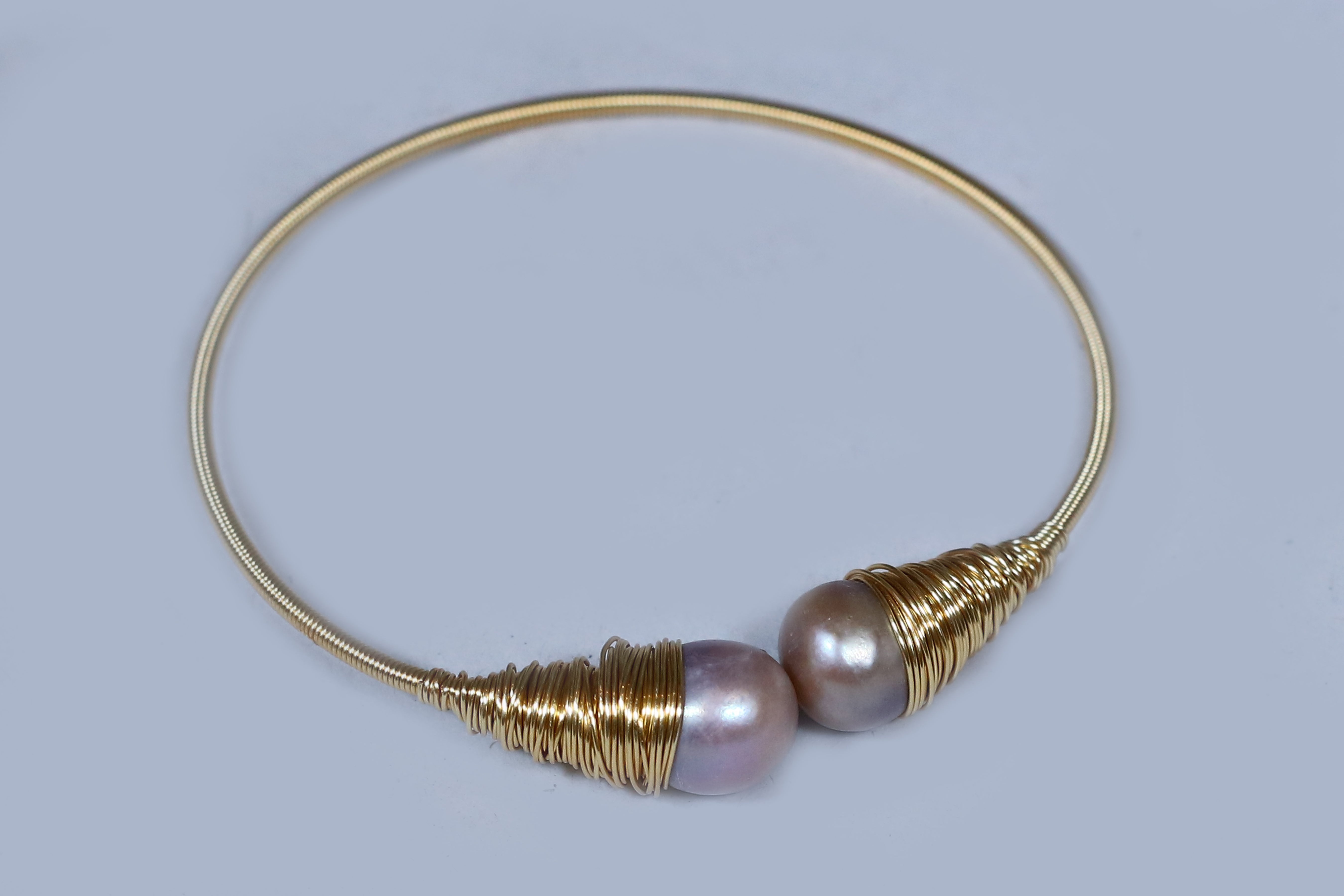 Authentic Real Natural Fresh Water Pearl Bracelet With Certificate(D.No ADBLS261)
