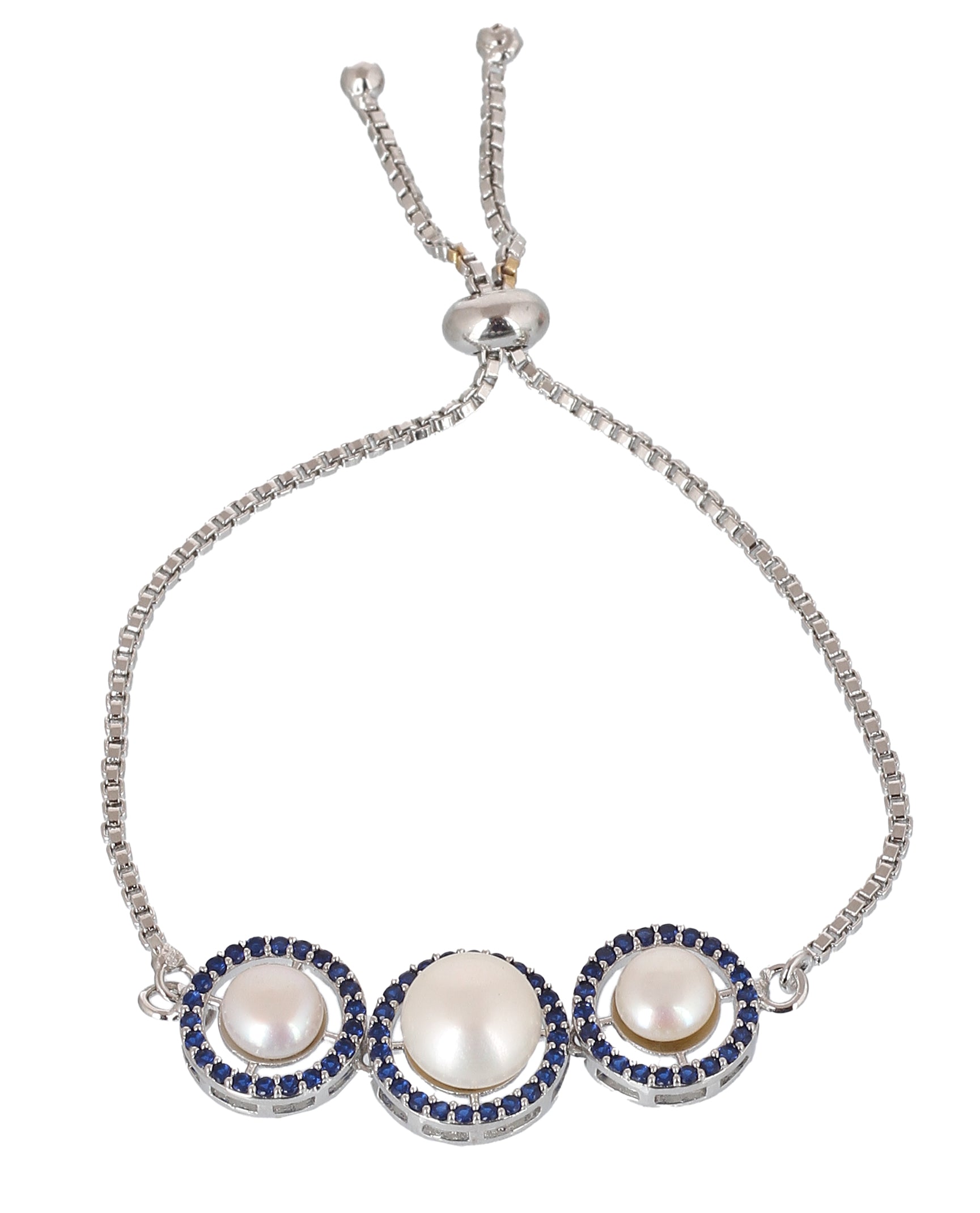 Real Natural Fresh Water Pearl Bracelet With Certificate(D.No ADBLS361)
