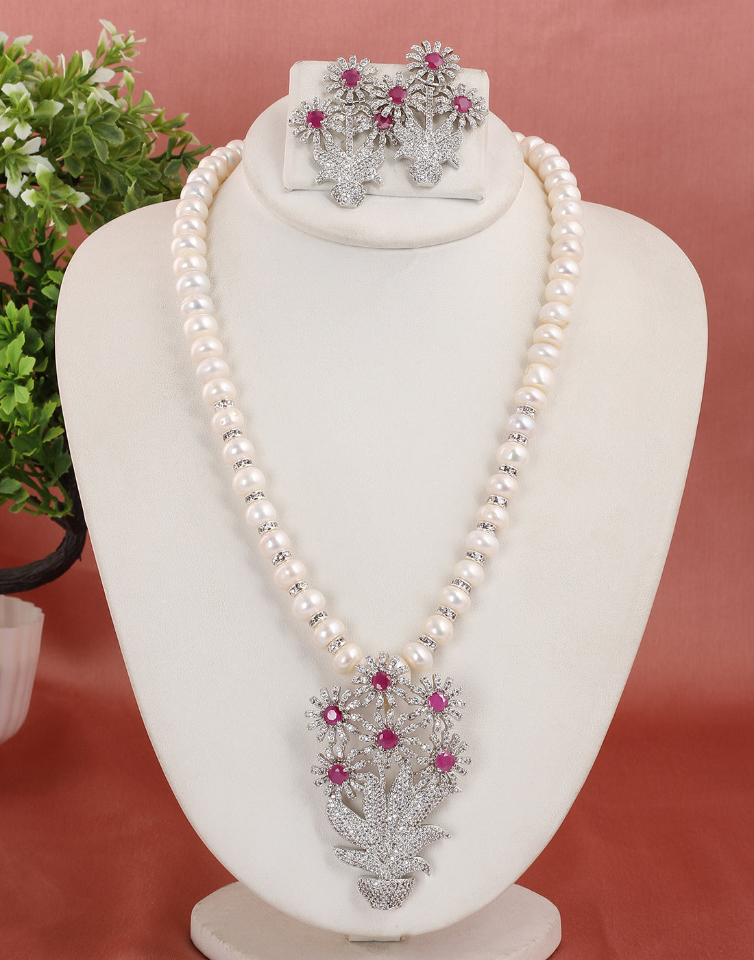Certified Freshwater Pearl Necklace – Single String Set