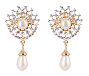 Real Natural Fresh Water Double String Pearls Set For Women With Certificate