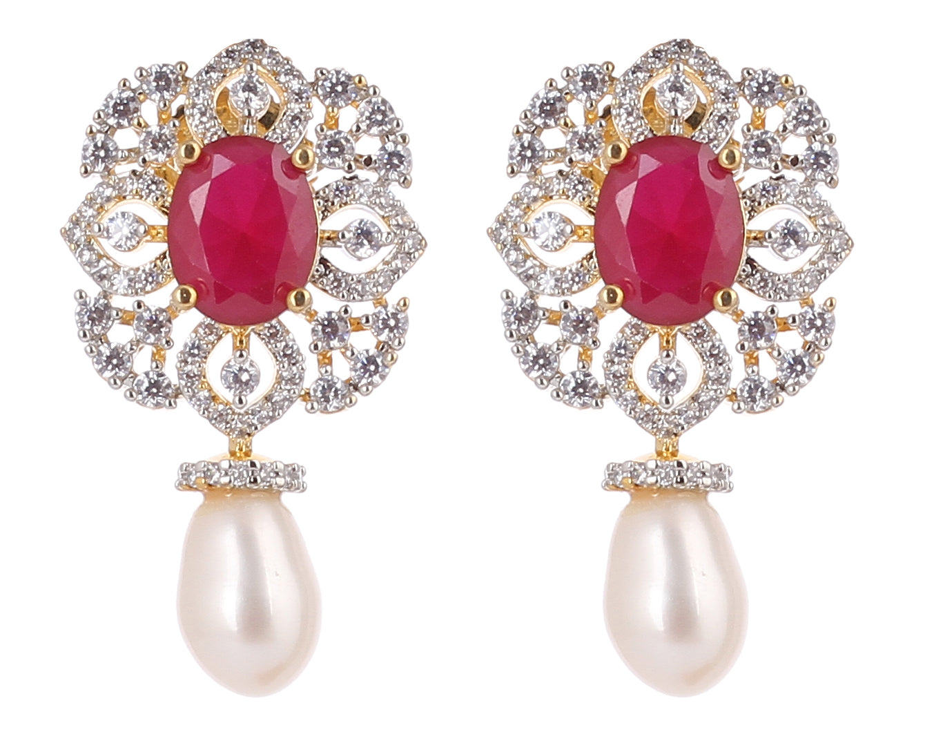 Real Natural Fresh Water Single String Pearls Set For Women With Certificate