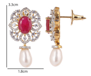 Real Natural Fresh Water Single String Pearls Set For Women With Certificate