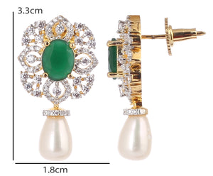 Real Natural Fresh Water Single String Pearls Set For Women With Certificate