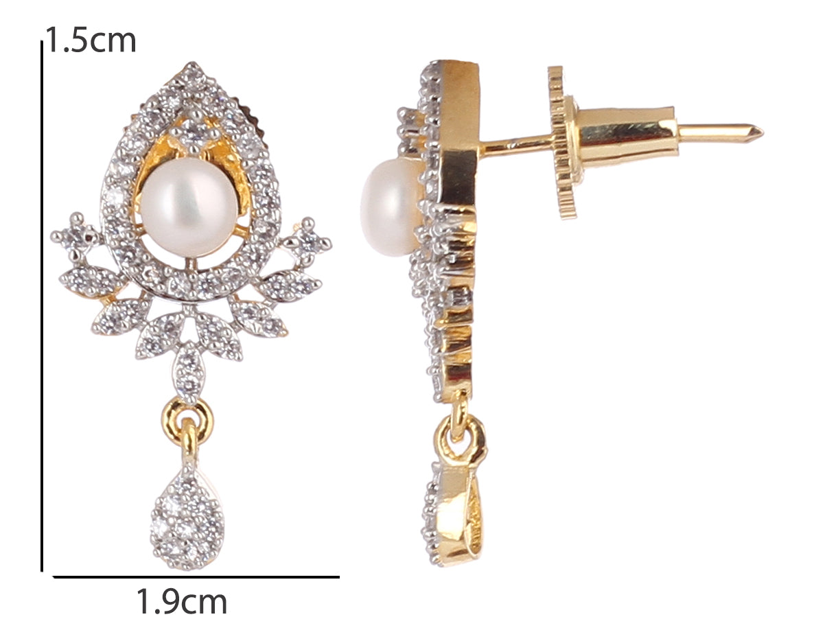 Real Natural Fresh Water Single String Pearls Set For Women With Certificate