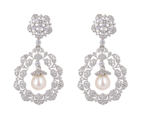 Real Natural Fresh Water Single String Pearls Set For Women With Certificate