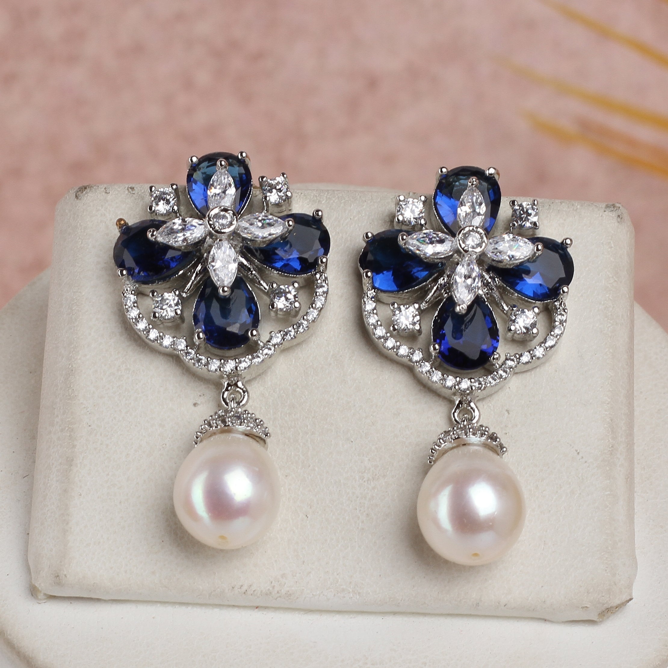 Real Natural Fresh Water Single String Exclusive Pearls Set For Women With Certificate(D.No ADPRLS2309)