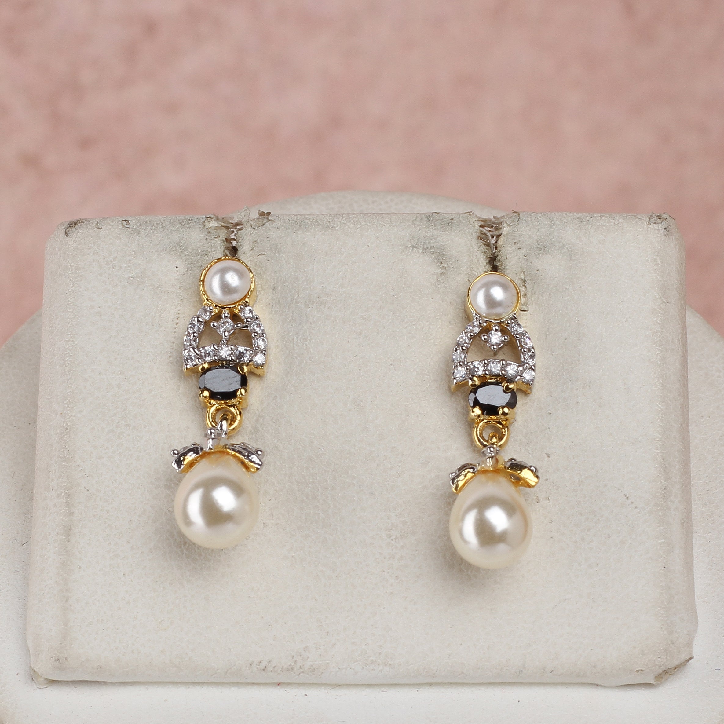 Real Natural Fresh Water Single String Small Size Pearls Set For Women With Certificate(D.No ADPRLS2319)