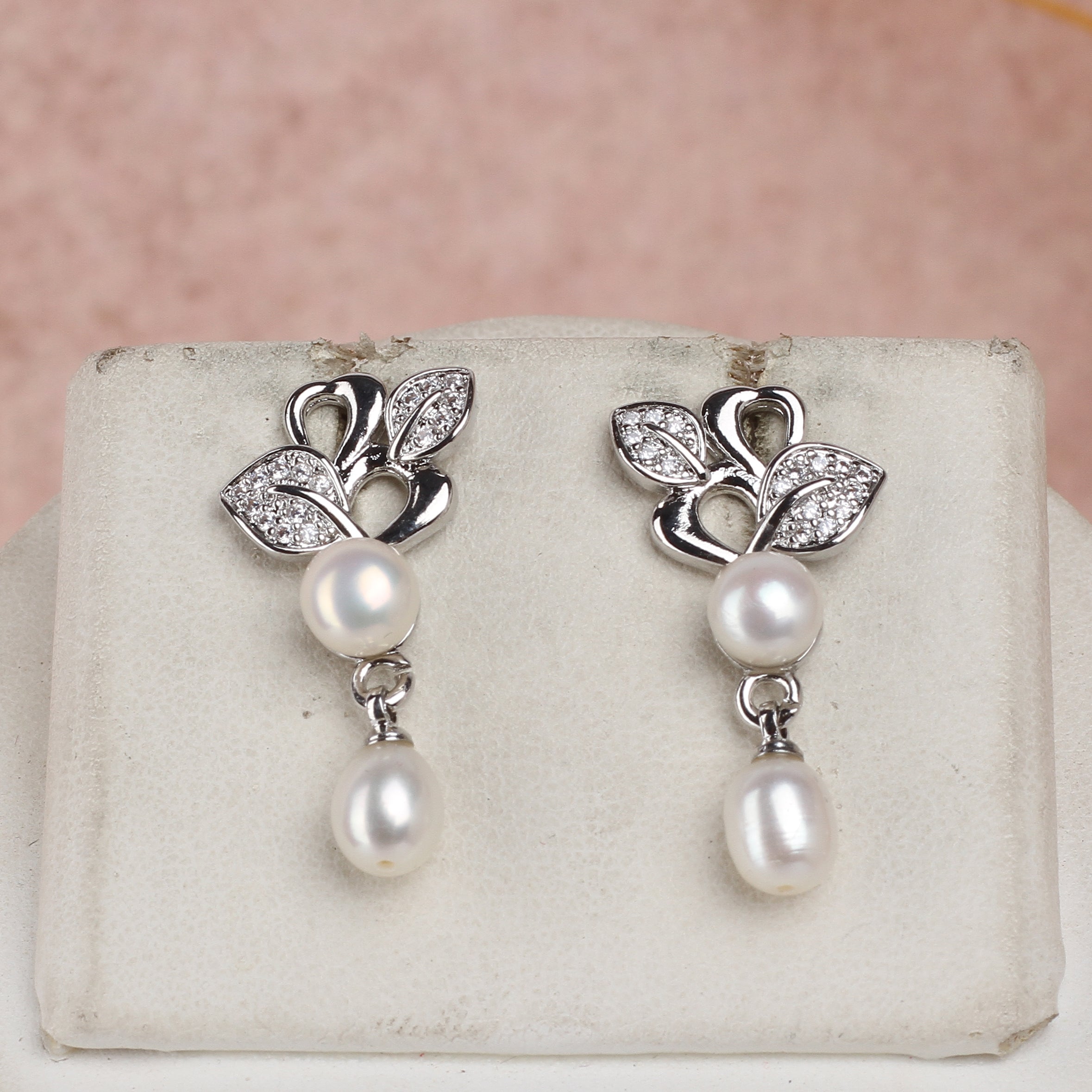 Real Natural Fresh Water Single String Small Size Pearls Set For Women With Certificate(D.No ADPRLS2333)
