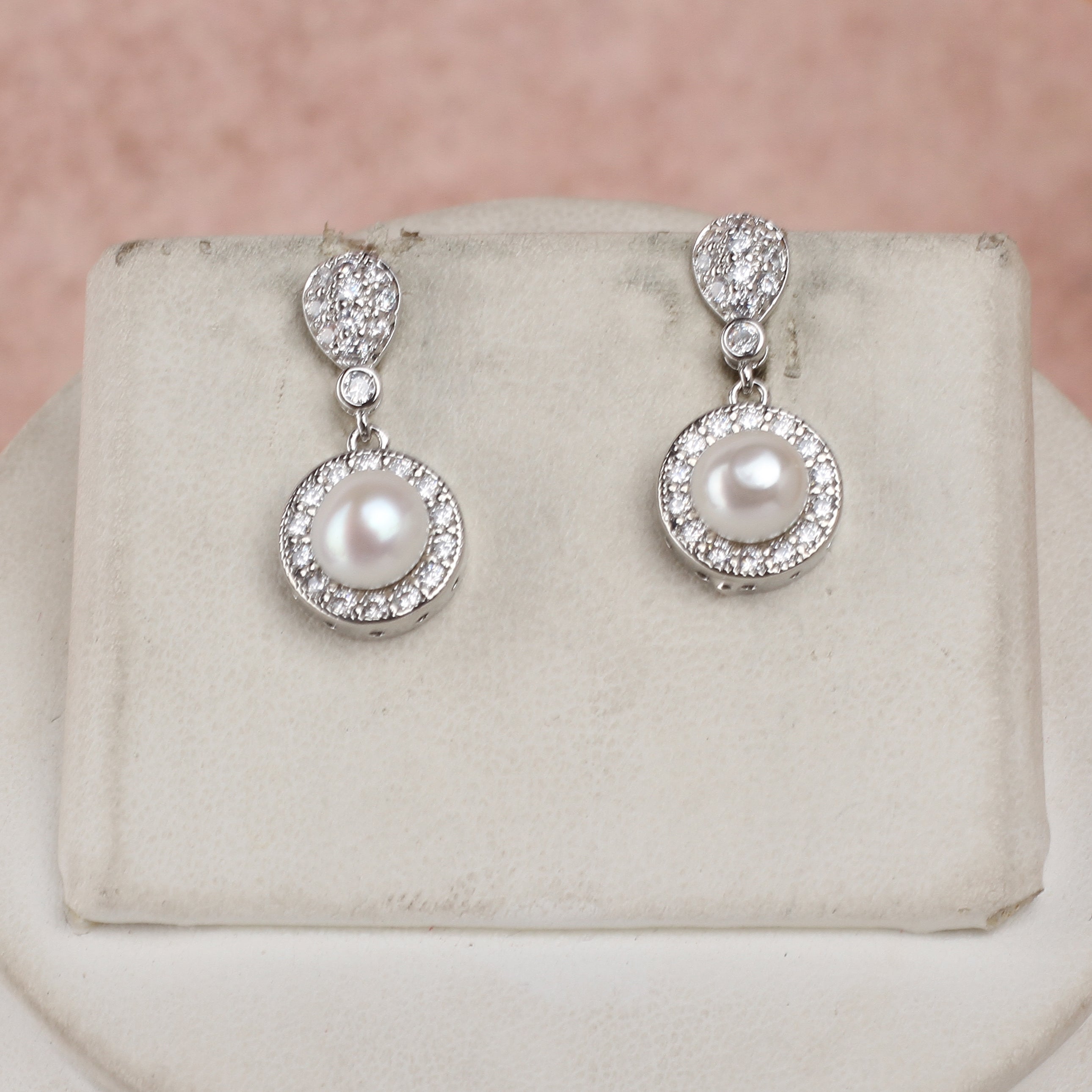 Real Natural Fresh Water Single String Small Size Pearls Set For Women With Certificate(D.No ADPRLS2340)