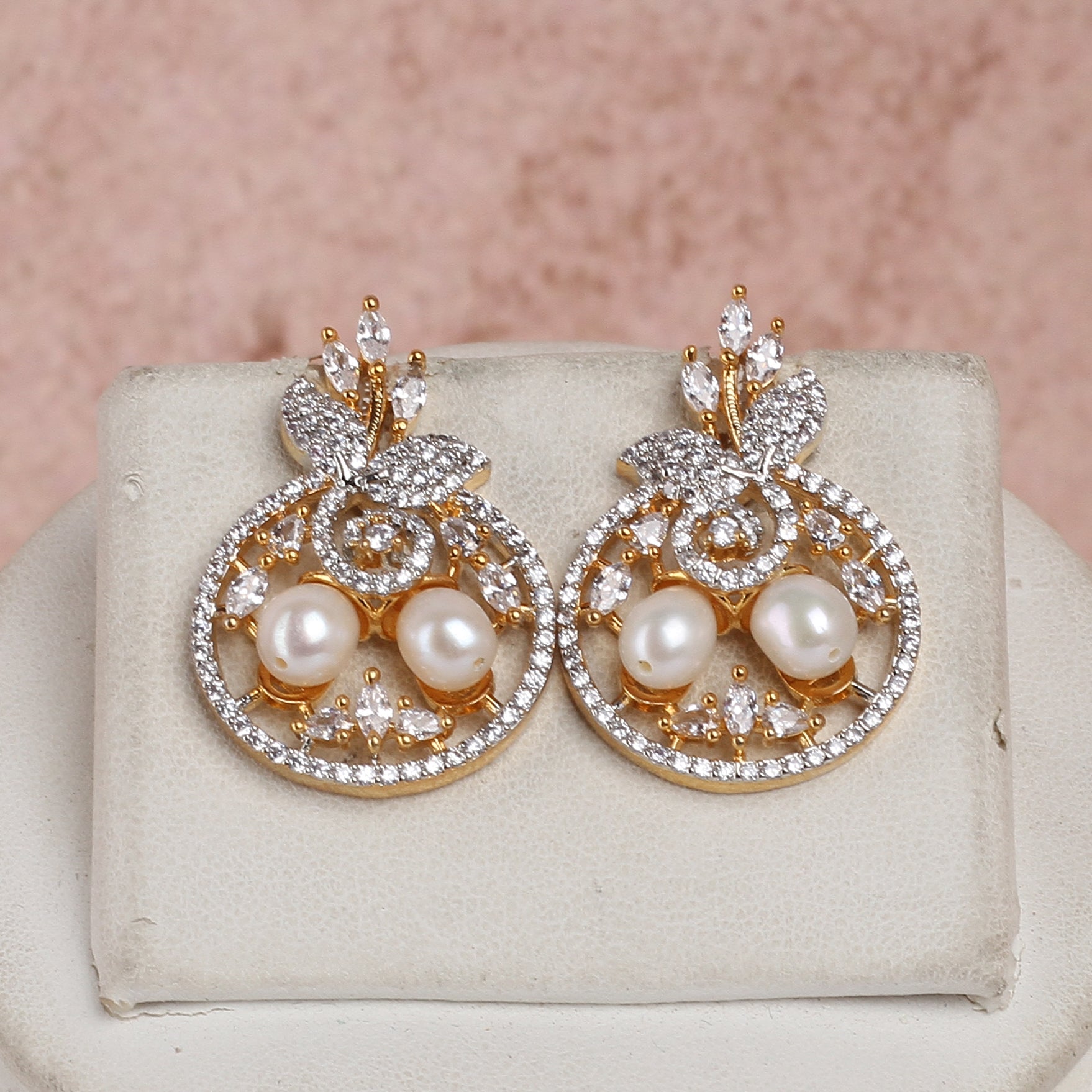 Real Natural Fresh Water Single String Exclusive Pearls Set For Women With Certificate(D.No ADPRLS2343)