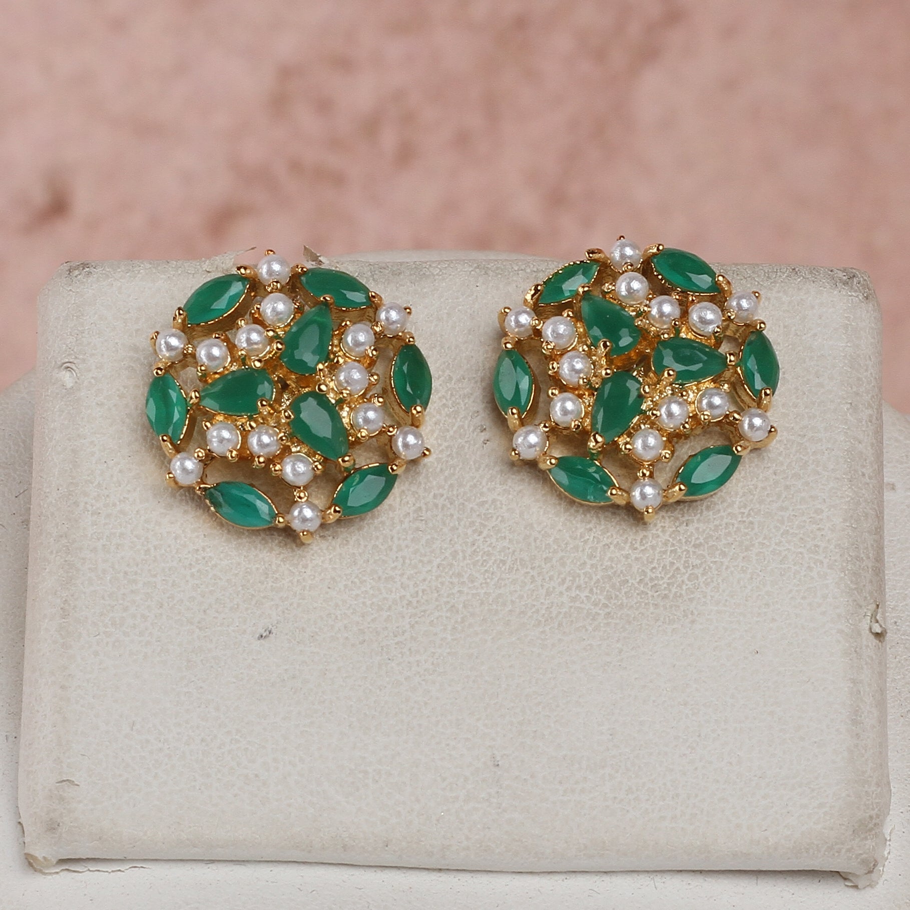 Real Natural Fresh Water Exclusive Pearls Set For Women With Certificate(D.No ADPRLS2400)