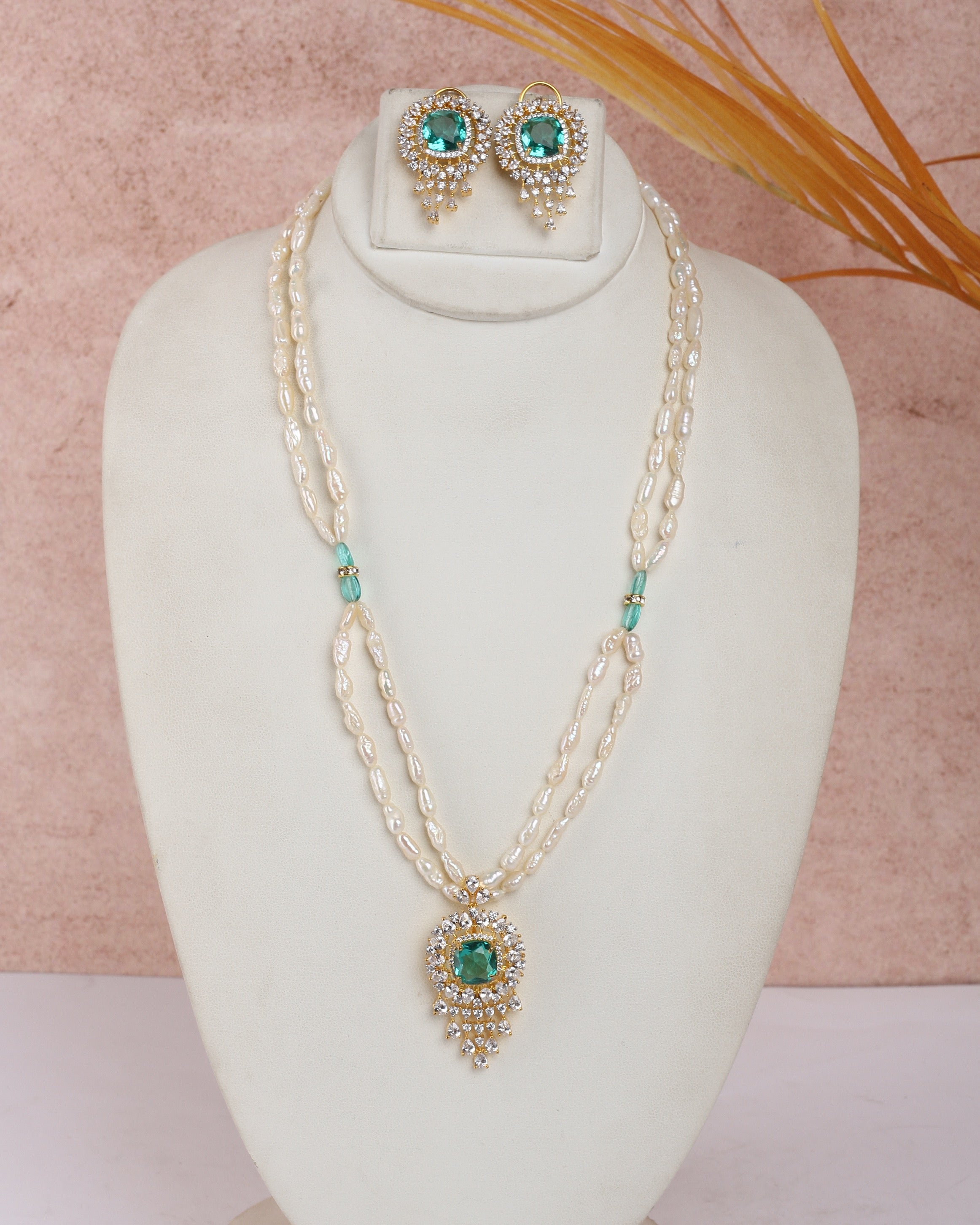 Real Natural Fresh Water Exclusive Pearls Set For Women With Certificate