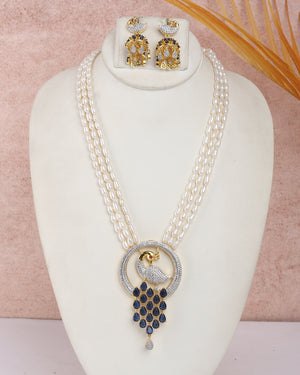 Real Natural Fresh Water Exclusive Pearls Set For Women With Certificate