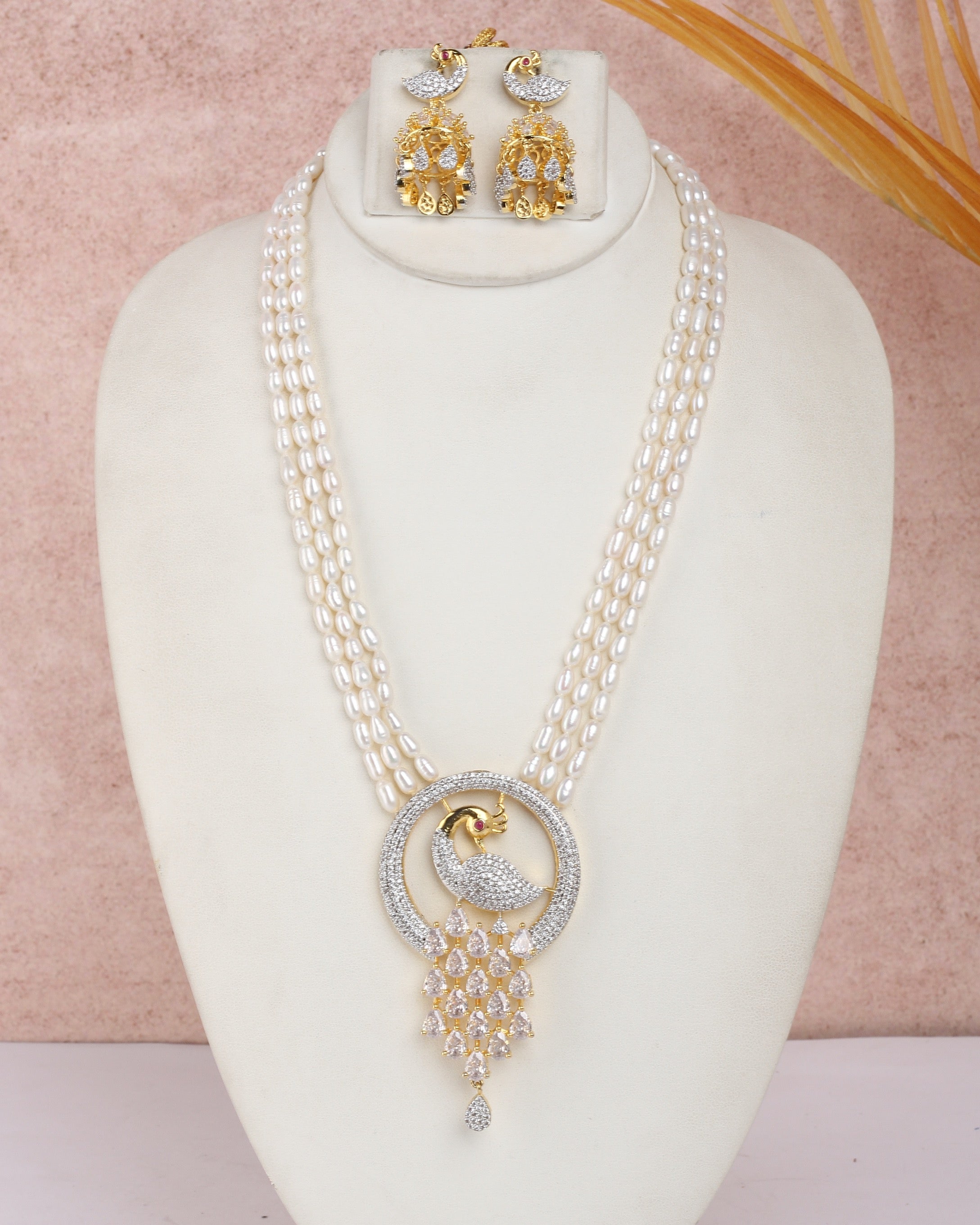 Real Natural Fresh Water Exclusive Pearls Set For Women With Certificate