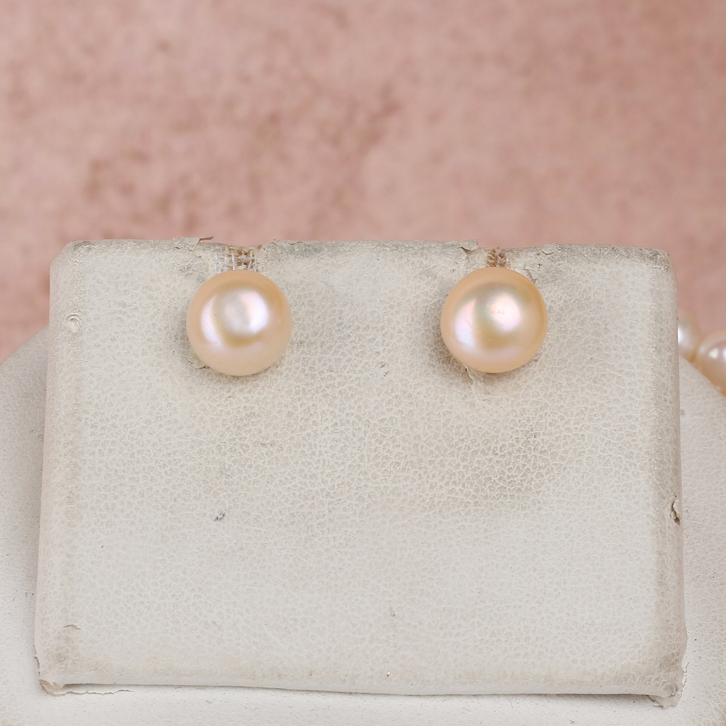 Real Natural Fresh Water Exclusive Pearls Set For Women With Certificate(D.No ADPRLS2423)