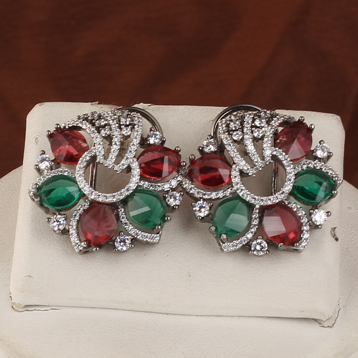 Authentic Real Natural Fresh water Button Pearl Set – With Certificate (D.No ADPRLS2441)