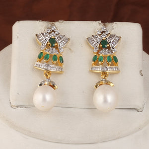 Authentic Real Natural Fresh Water Pearl Set For Women With Certificate(D.No ADPRLS2559)