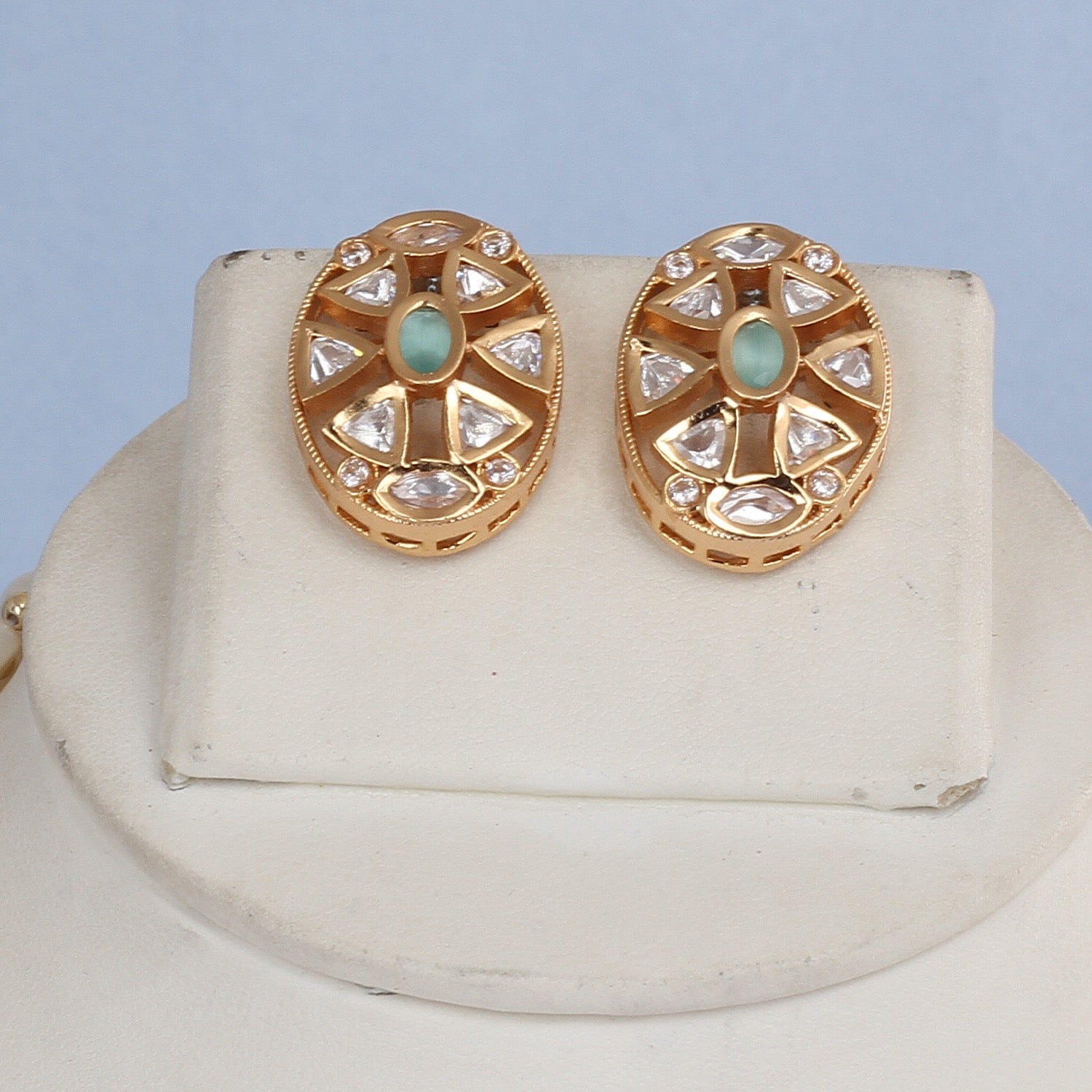 Authentic Hyderabadi Real Button Pearls Set For Women With Certificate(D.No ADPRLS2707)