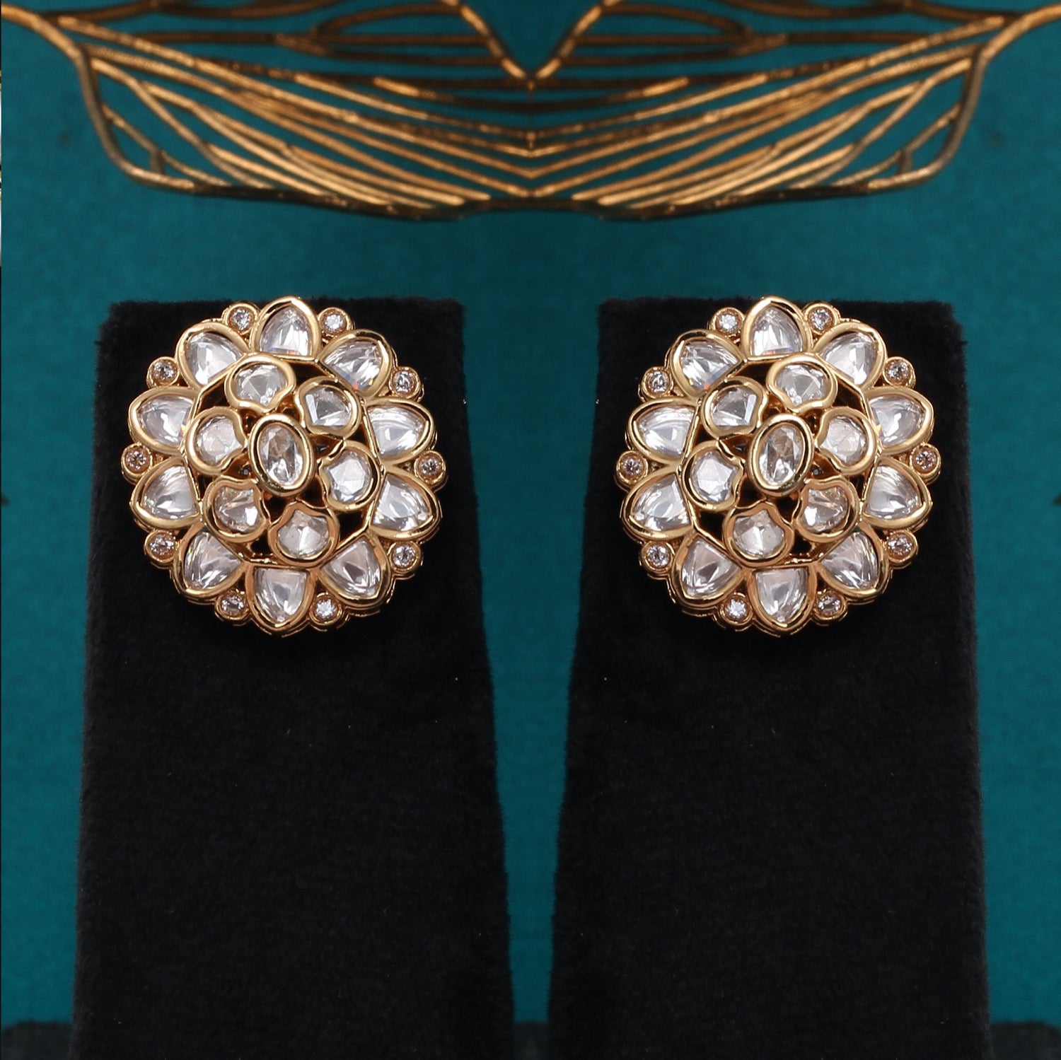 Authentic Hyderabadi Real Button Pearls Set For Women With Certificate(D.No ADPRLS2712)