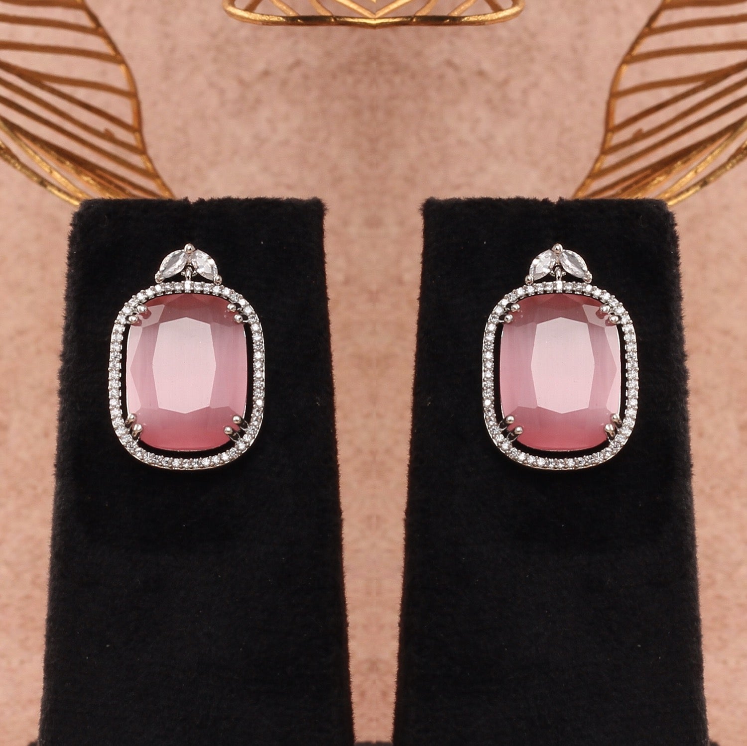 Premium Quality Natural Freshwater Button Pearl Jewelry Set With Certificate(D.No ADPRLS2747)
