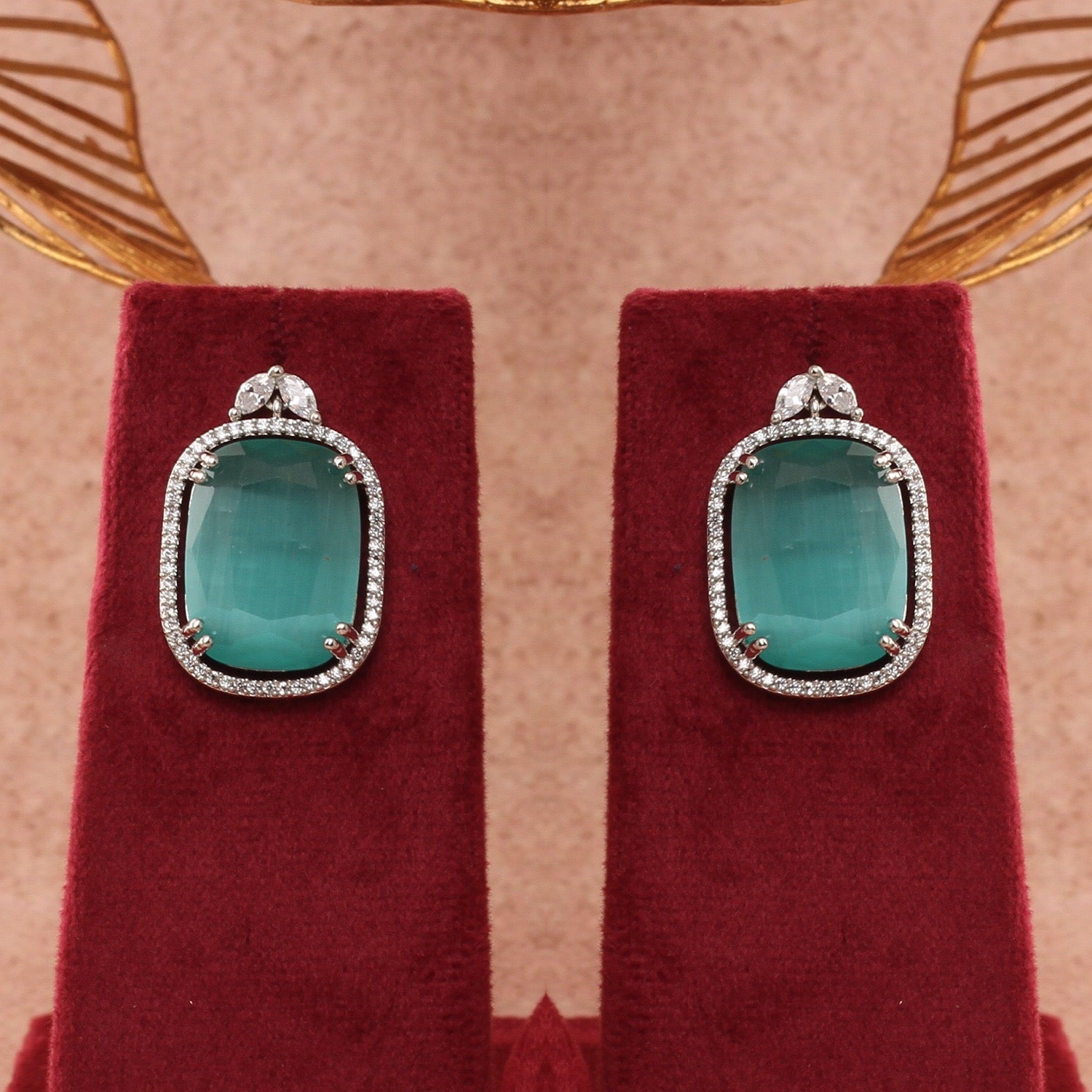 Premium Quality Natural Freshwater Button Pearl Jewelry Set With Certificate(D.No ADPRLS2748)