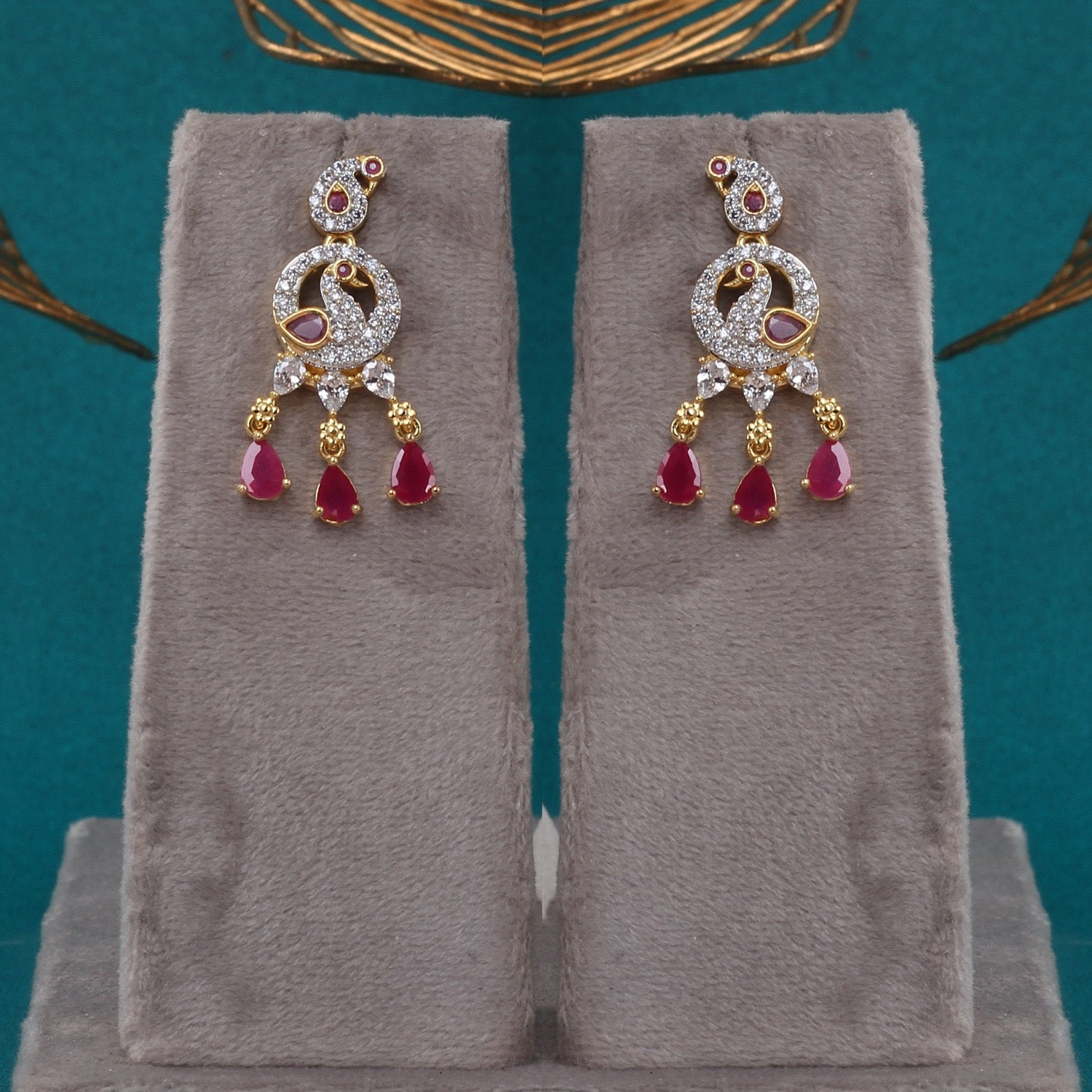 Premium Quality Natural Freshwater Button Pearl Jewelry Set With Certificate(D.No ADPRLS2753)