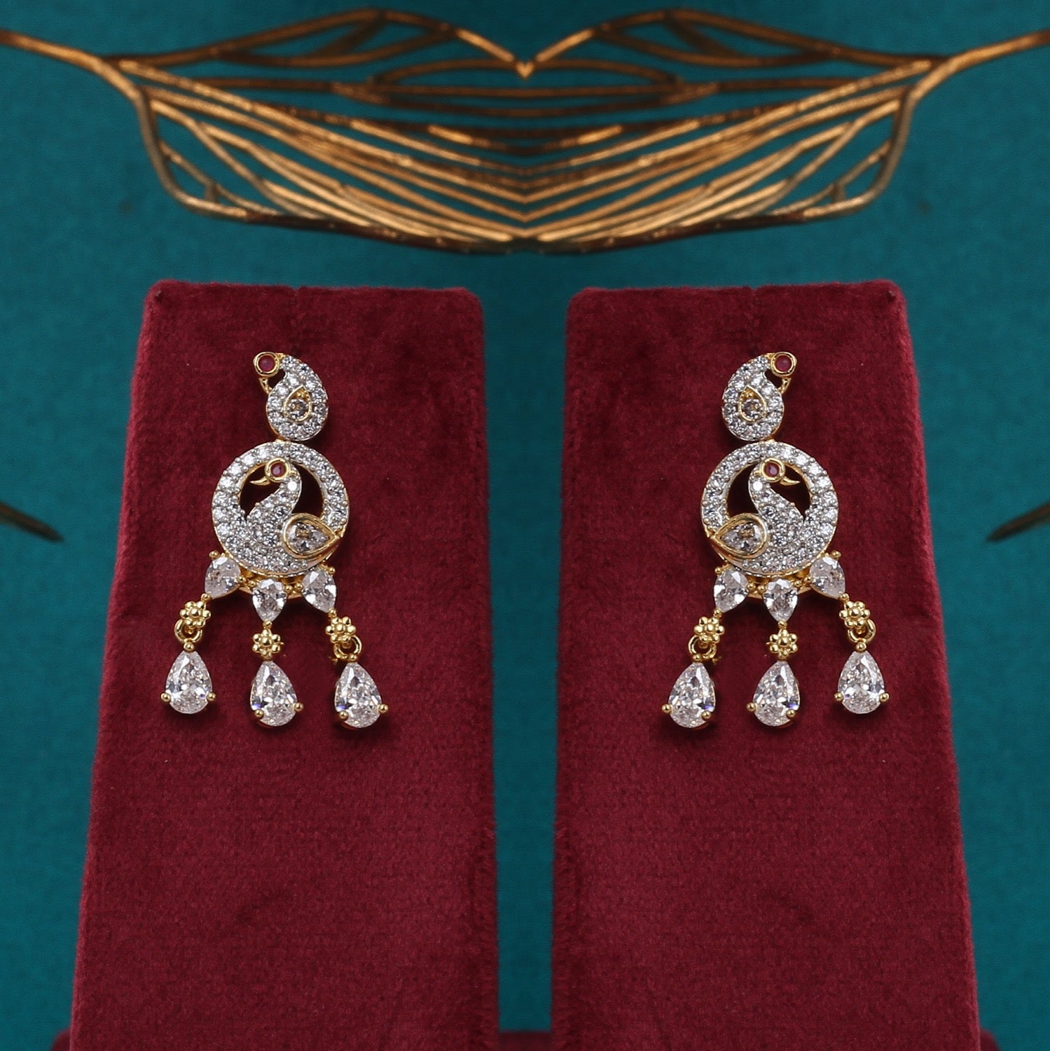Premium Quality Natural Freshwater Button Pearl Jewelry Set With Certificate(D.No ADPRLS2754)
