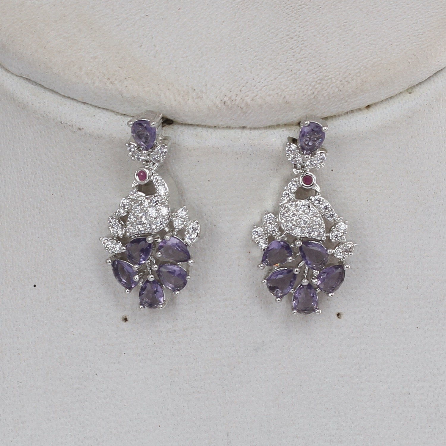Elegant Real Freshwater Pearl Set With Certificate(D.No ADPRLS2836)