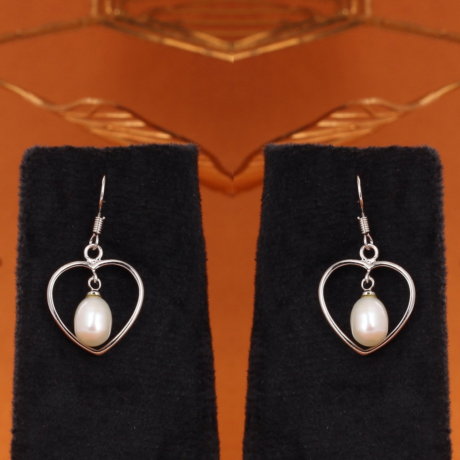 Genuine Natural Freshwater Single String Real Pearl Necklace Set With Certificate(D.No ADPRLS2872)