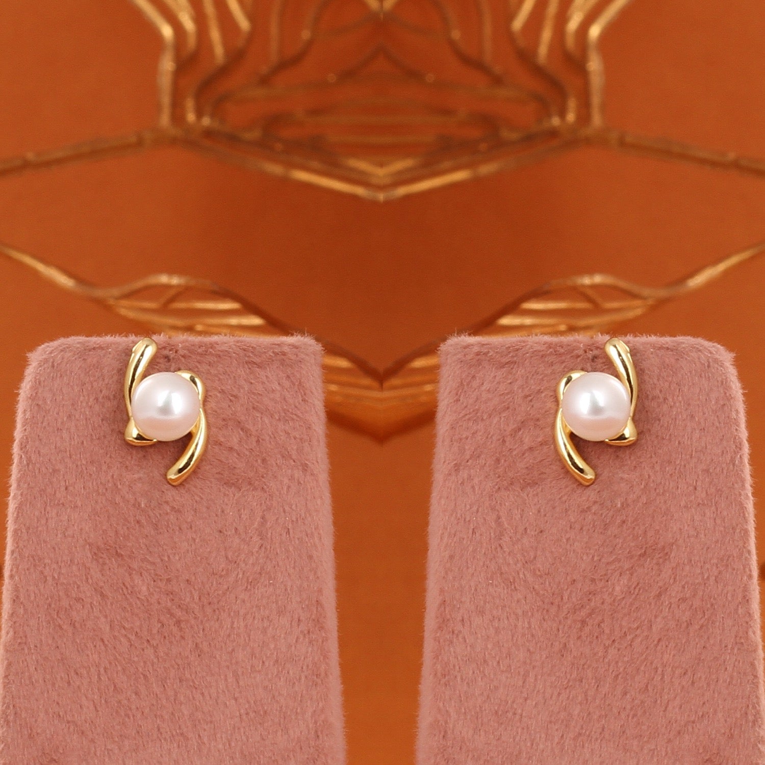 Genuine Natural Freshwater Single String Real Pearl Necklace Set With Certificate(D.No ADPRLS2881)