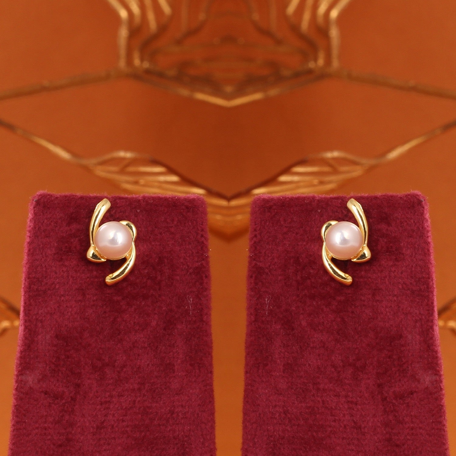 Genuine Natural Freshwater Single String Real Pearl Necklace Set With Certificate(D.No ADPRLS2882)