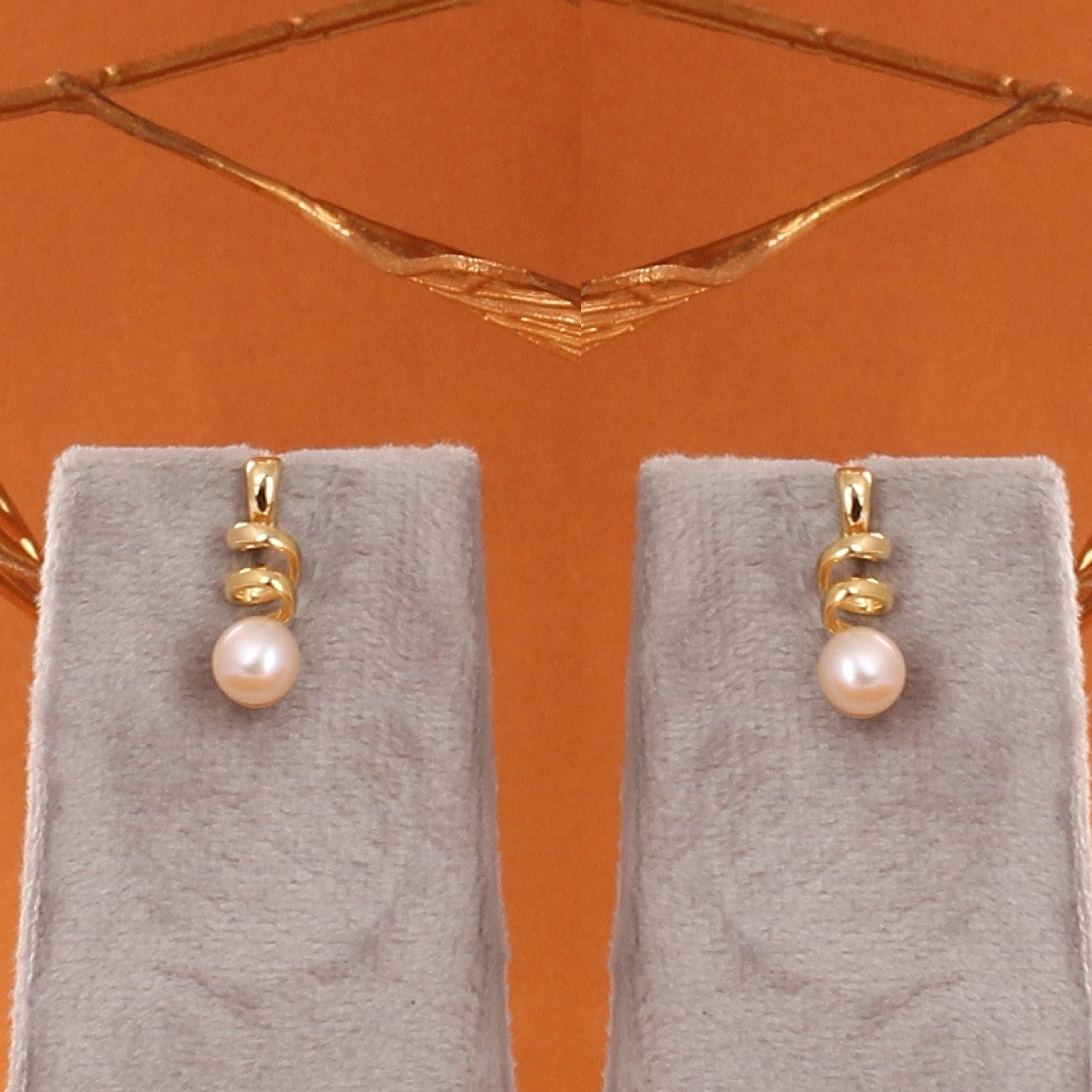 Genuine Natural Freshwater Single String Real Pearl Necklace Set With Certificate(D.No ADPRLS2885)