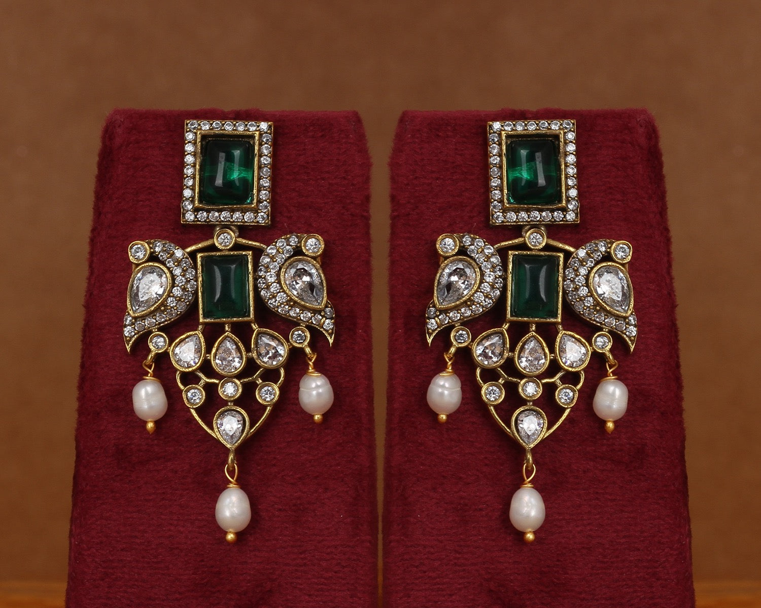 Exclusive Real Natural Freshwater Button Pearl Necklace Set For Women With Certificate(D.No ADPRLS2963)