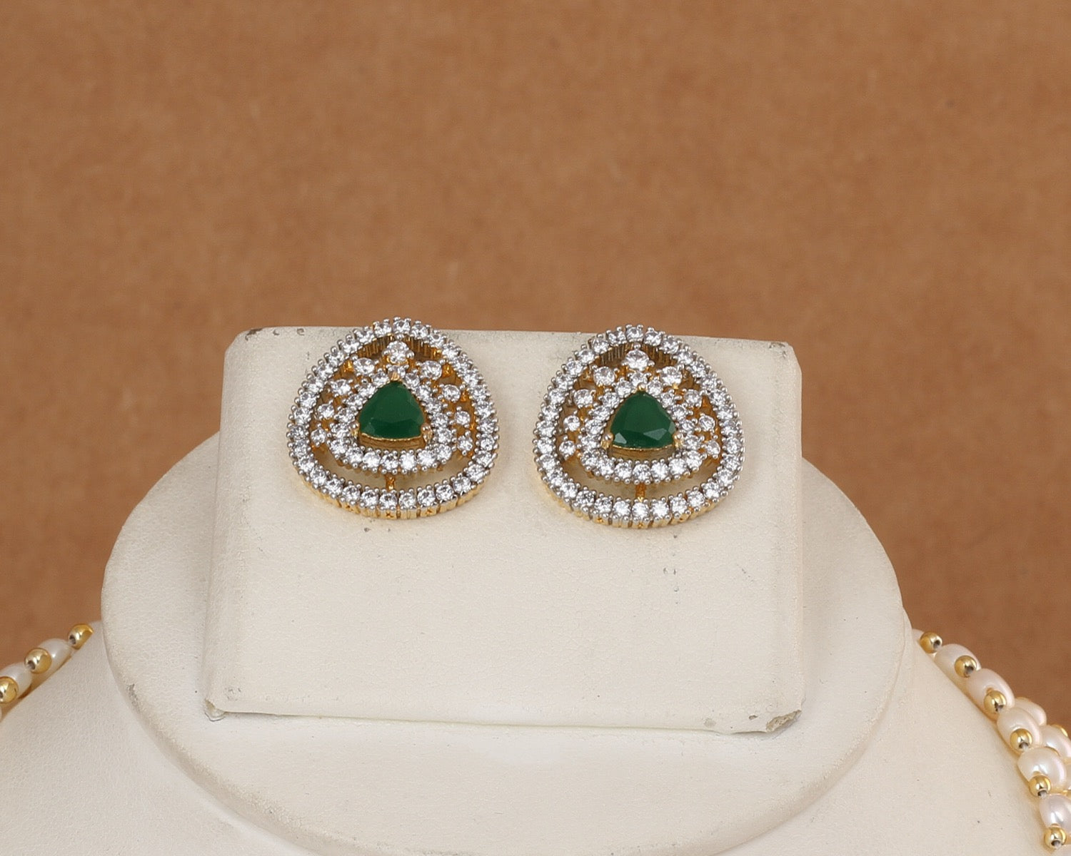 Real Authentic Natural Fresh Water Exclusive Pearl Set With Certificate For Women(D.No ADPRLS3032)