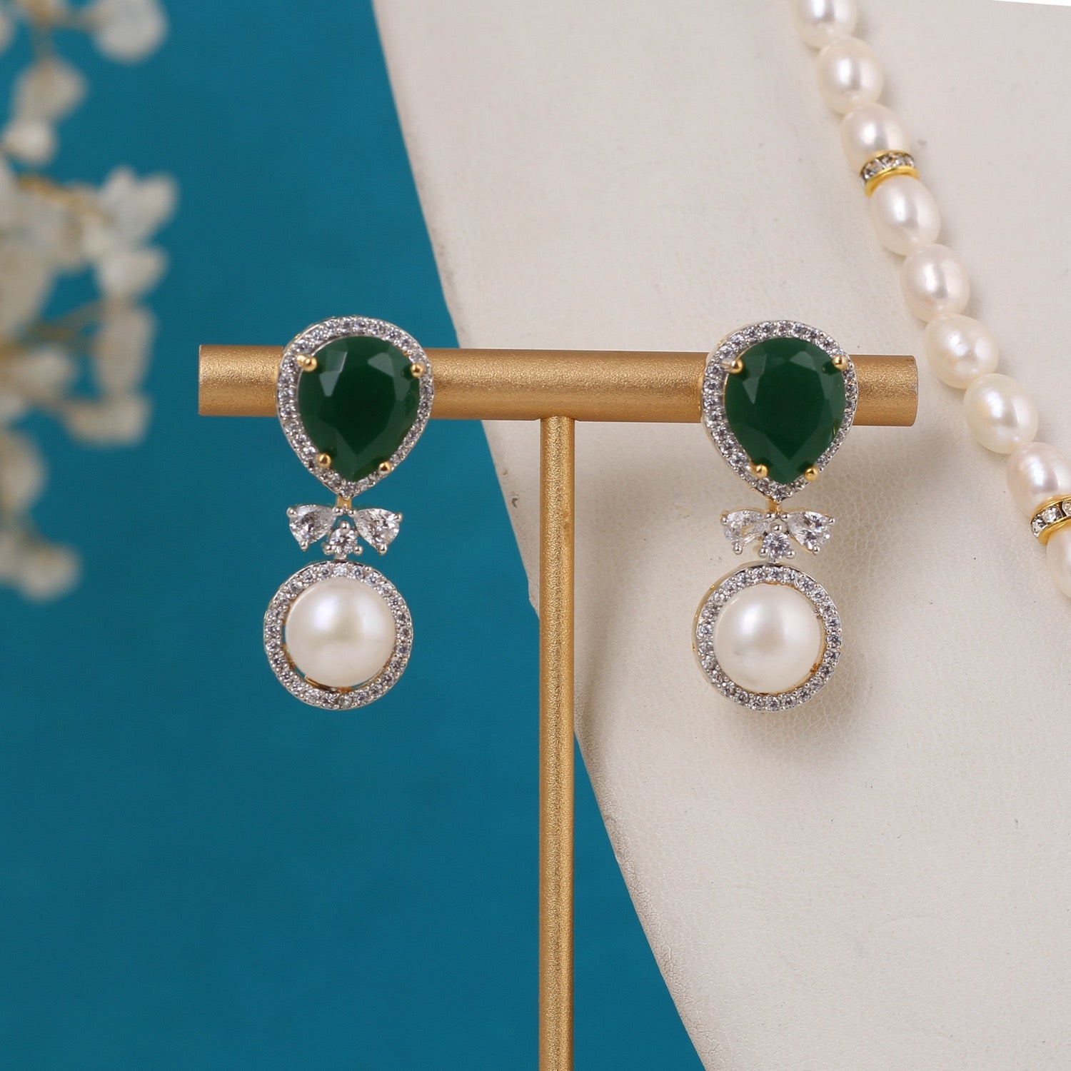 Single String Pearl Necklace Of Real Pearls Comes With Certificate(D.No ADPRLS3173)