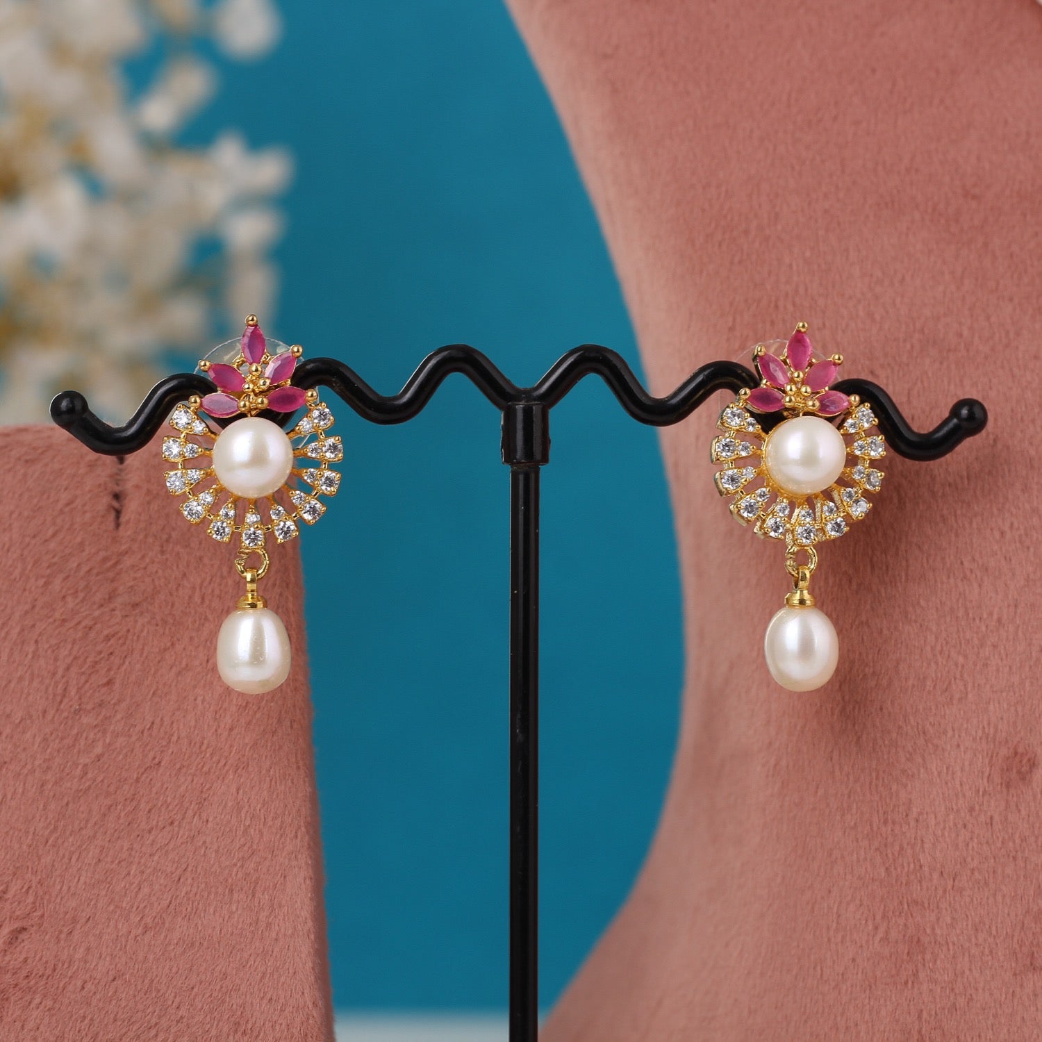 Single String Necklace Of Real Pearls Comes With Certificate(D.No ADPRLS3177)