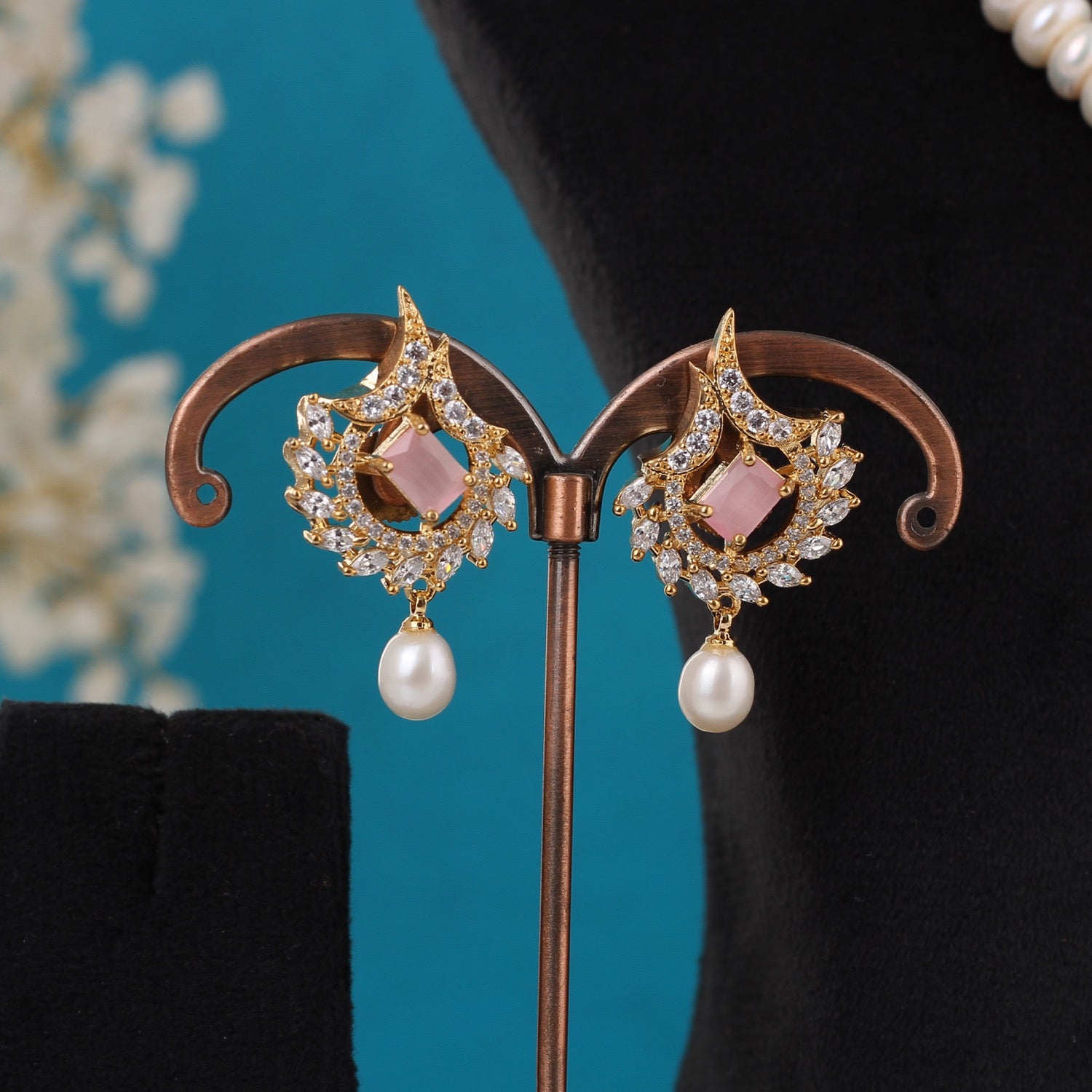 Single String Necklace Of Real Pearls Comes With Certificate(D.No ADPRLS3180)