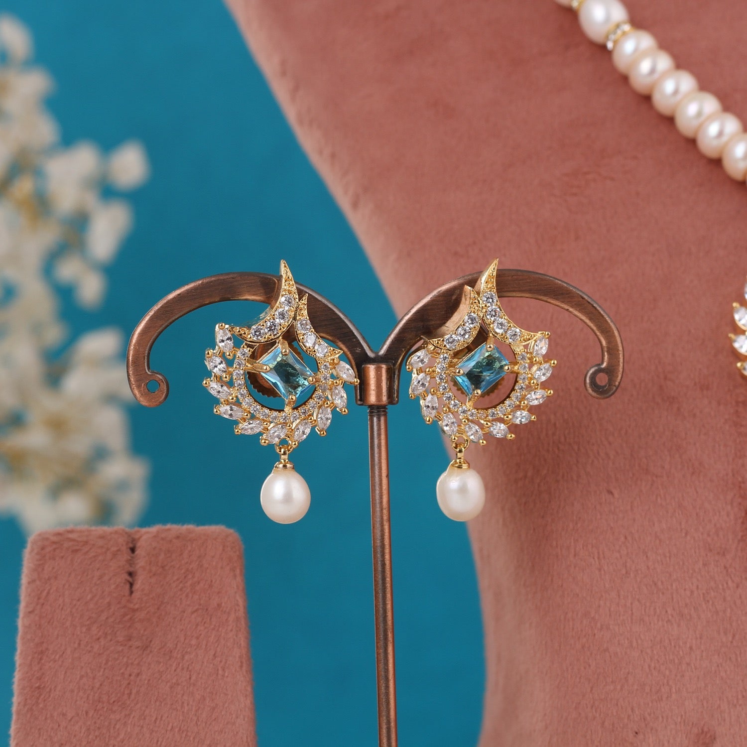 Single String Necklace Of Real Pearls Comes With Certificate(D.No ADPRLS3185)