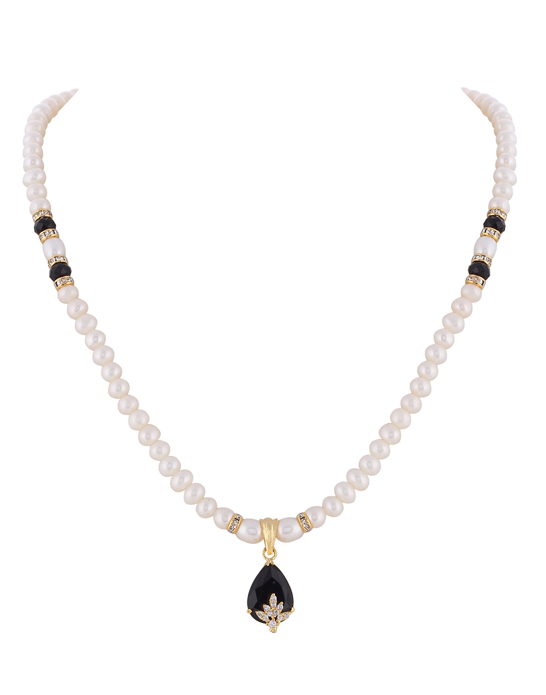 Real Natural Fresh Water Pearl Set With Certificate(D.No ADPRLS952)