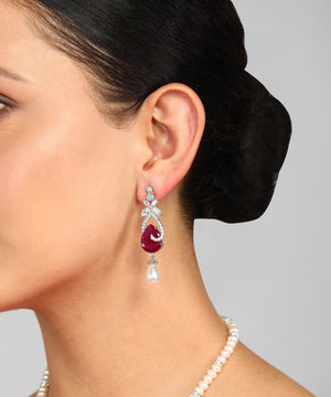 Real Natural Fresh Water Pearl Set With Certificate(D.No ADPRLS957)