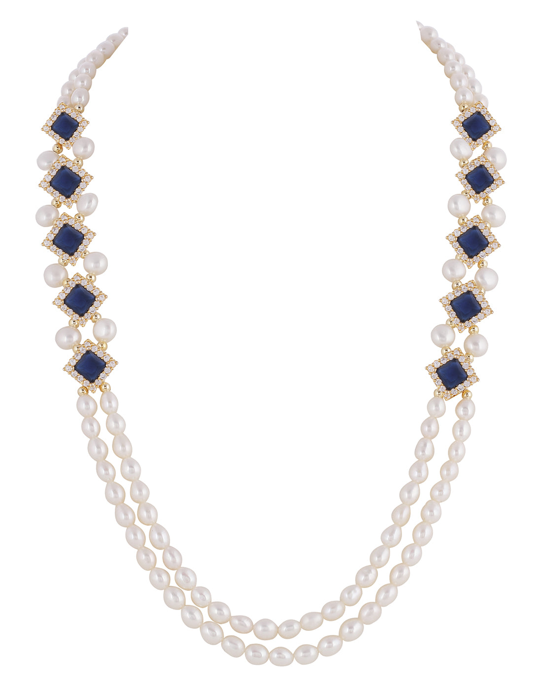 Real Natural Fresh Water Pearl Set With Certificate(D.No ADPRLS960)