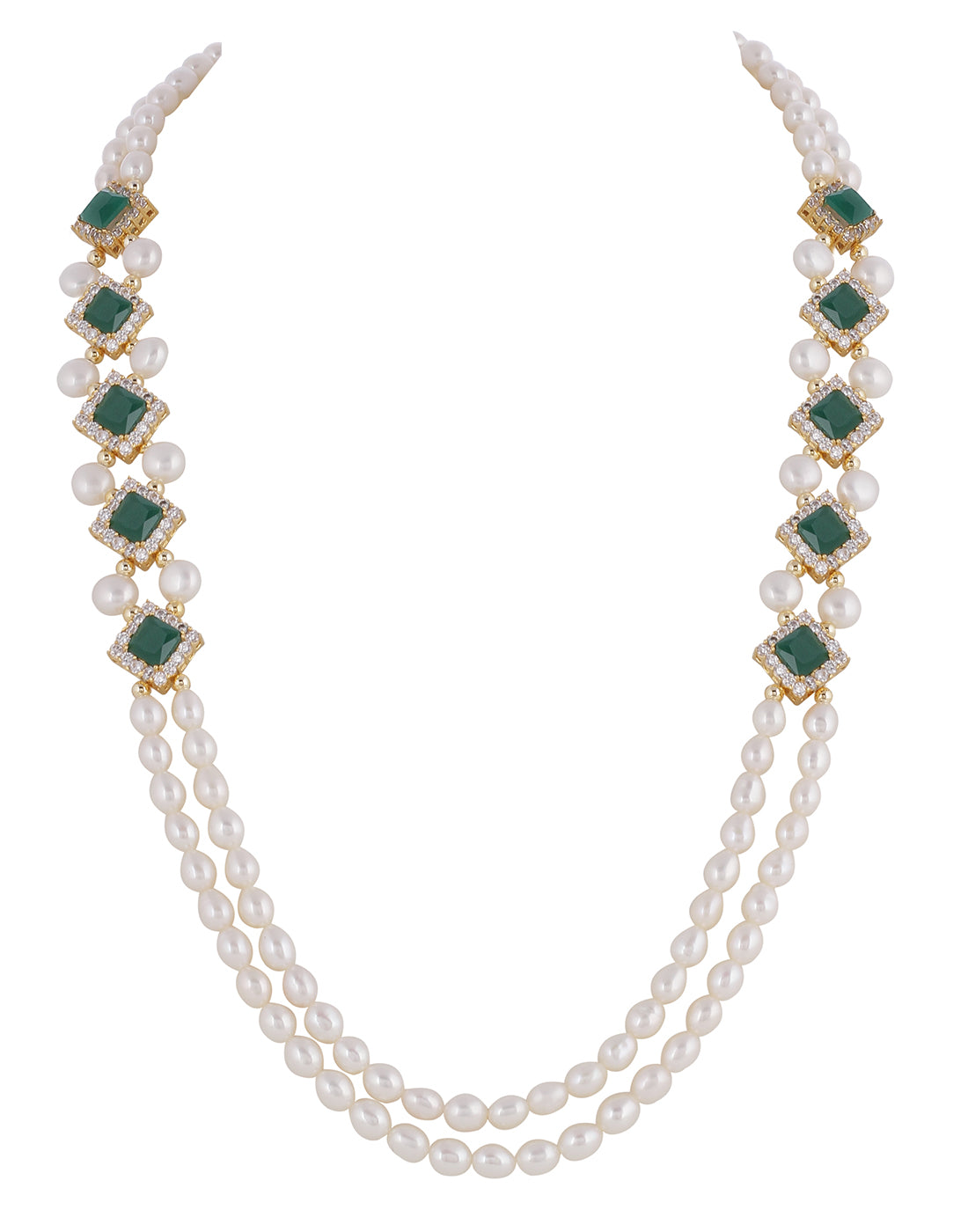 Real Natural Fresh Water Pearl Set With Certificate(D.No ADPRLS962)