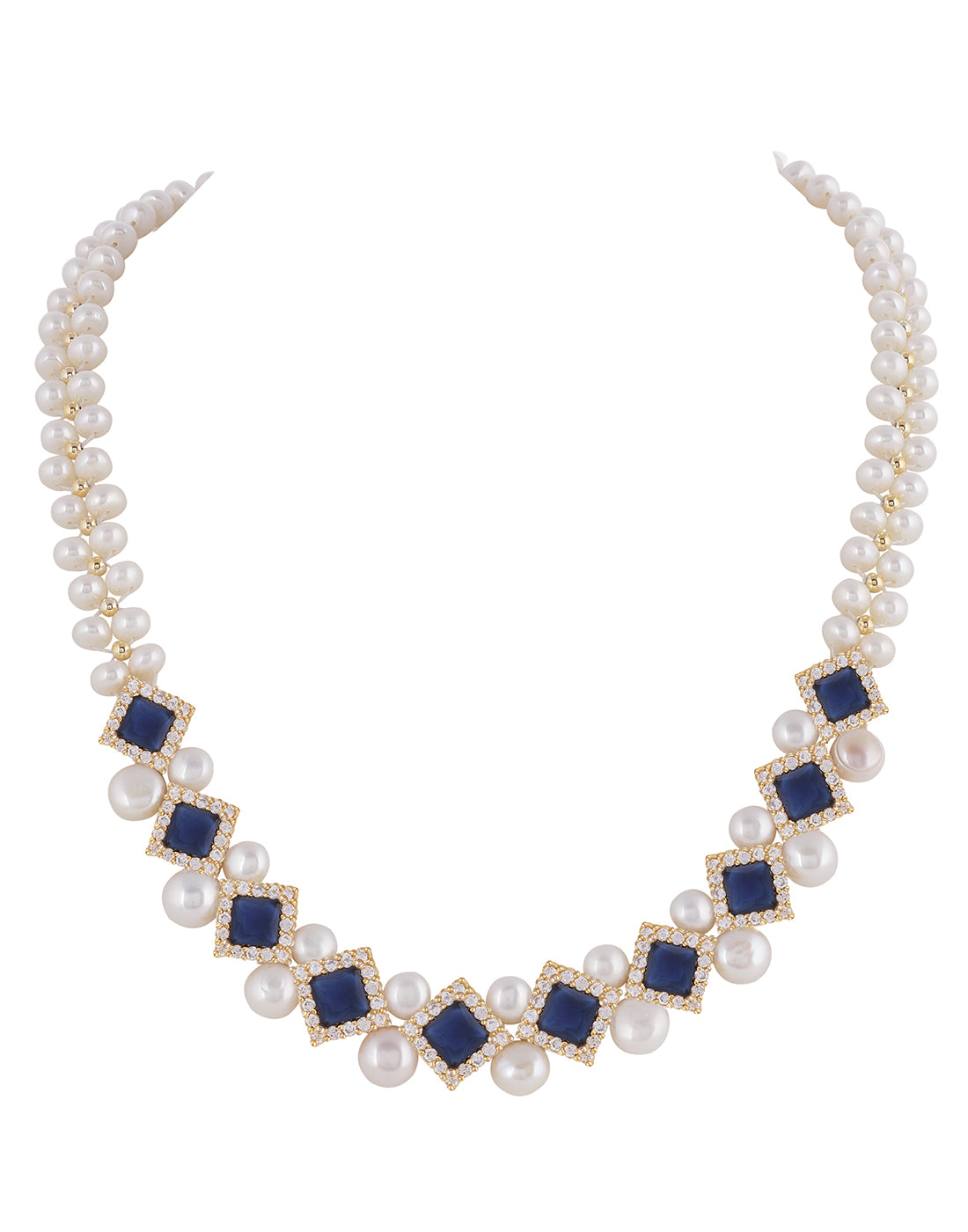 Real Natural Fresh Water Pearl Set With Certificate(D.No ADPRLS965)